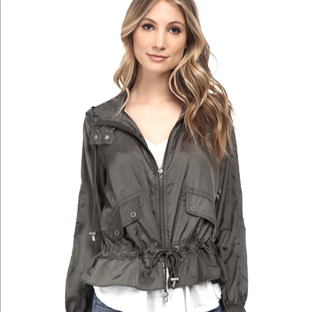 Free People Ripstop Parachute Jacket Medium